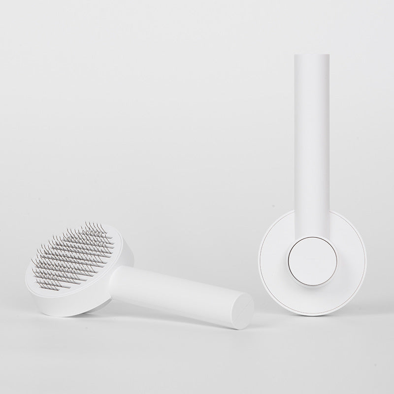 Self-Cleaning Pet Grooming Brush – Dog & Cat Hair Remover Comb with Massage Needles